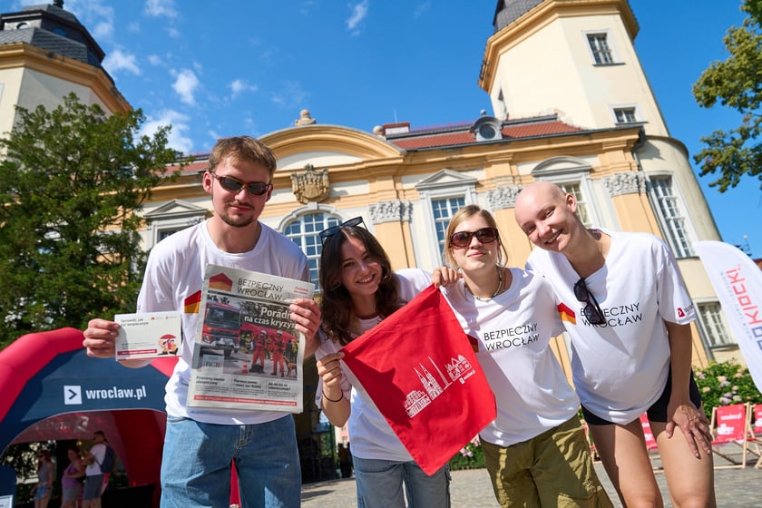 Wrocławianie zwiedzali Zamek Książ z kartą Nasz Wrocław