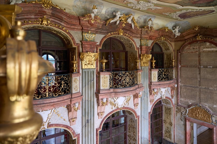 Wrocławianie zwiedzali Zamek Książ z kartą Nasz Wrocław