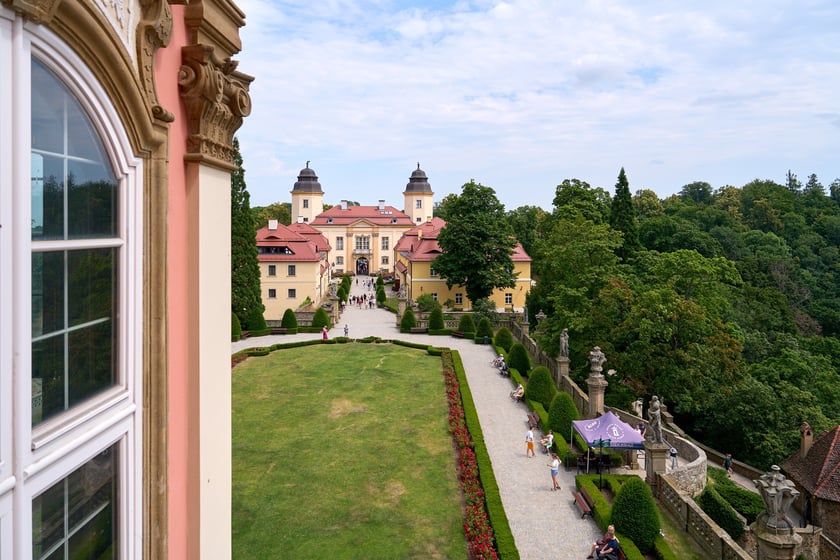 Wrocławianie zwiedzali Zamek Książ z kartą Nasz Wrocław