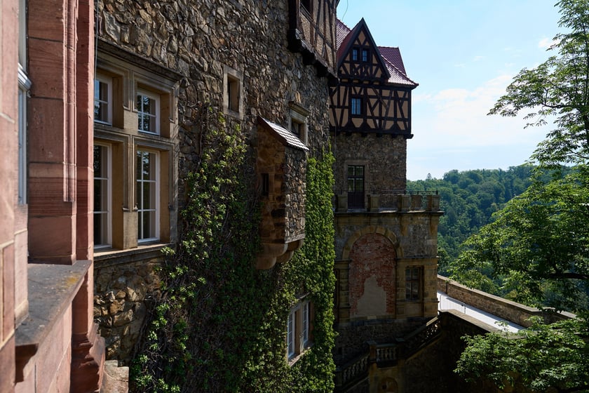 Wrocławianie zwiedzali Zamek Książ z kartą Nasz Wrocław