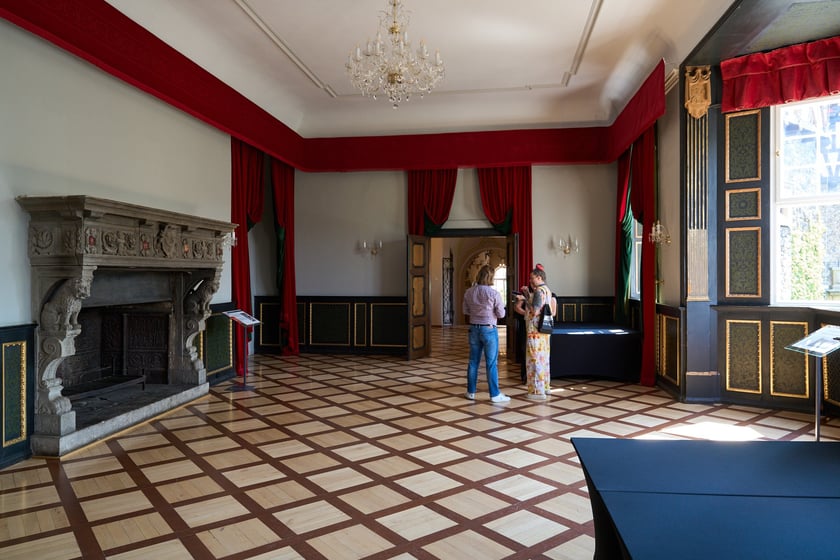 Wrocławianie zwiedzali Zamek Książ z kartą Nasz Wrocław