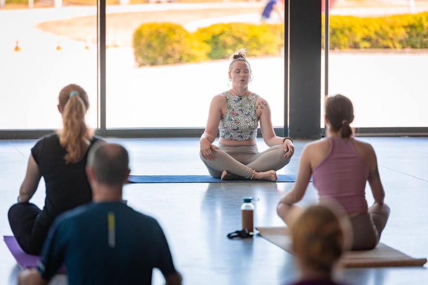 Lato na Pergoli i zajęcia jogi