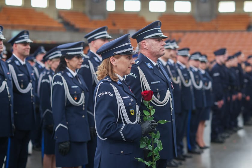 Święto Policji 2025. Wojewódzkie uroczystości w Hali Stulecia, 17 lipca