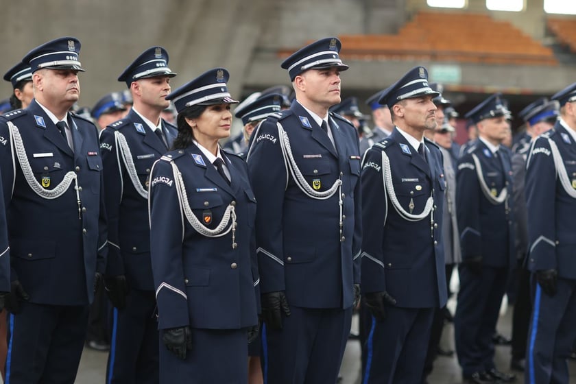 Święto Policji 2025. Wojewódzkie uroczystości w Hali Stulecia, 17 lipca