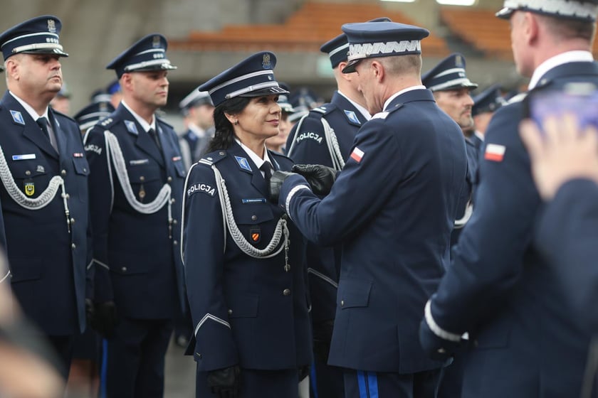 Święto Policji 2025. Wojewódzkie uroczystości w Hali Stulecia, 17 lipca