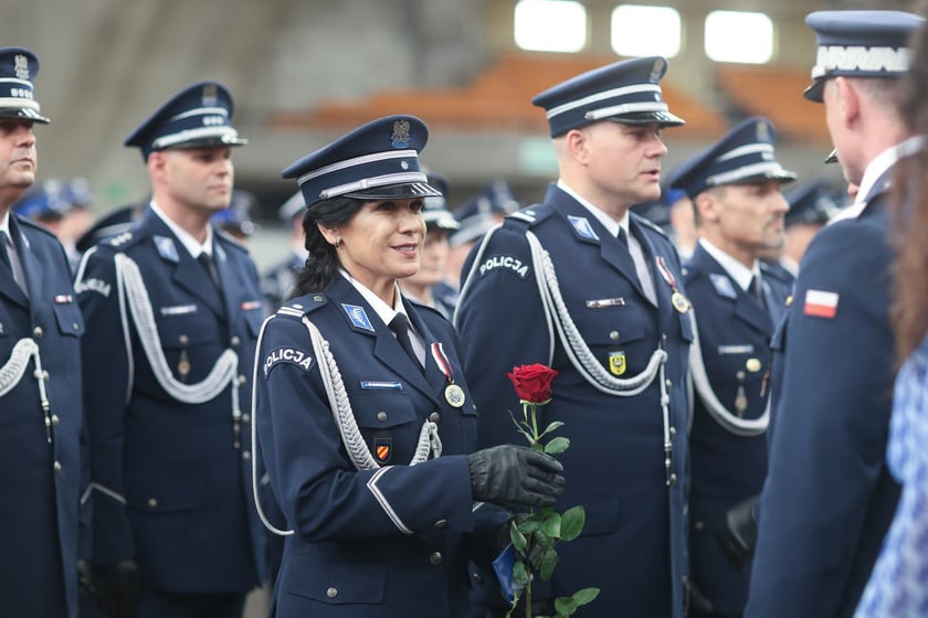 Święto Policji 2025. Wojewódzkie uroczystości w Hali Stulecia, 17 lipca