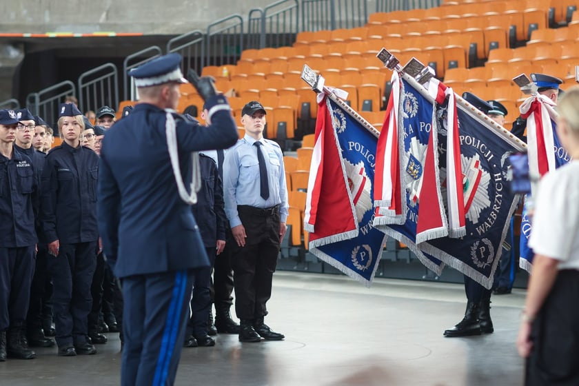 Święto Policji 2025. Wojewódzkie uroczystości w Hali Stulecia, 17 lipca