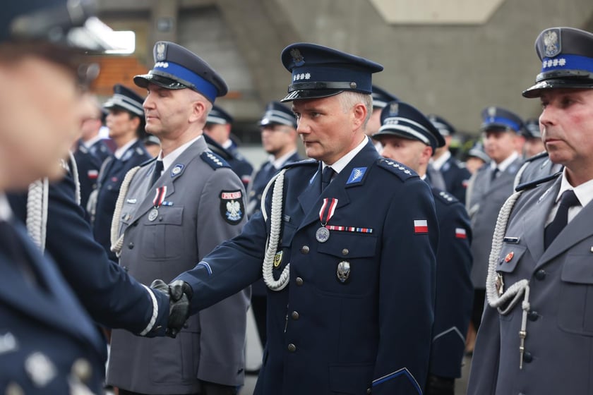 Święto Policji 2025. Wojewódzkie uroczystości w Hali Stulecia, 17 lipca
