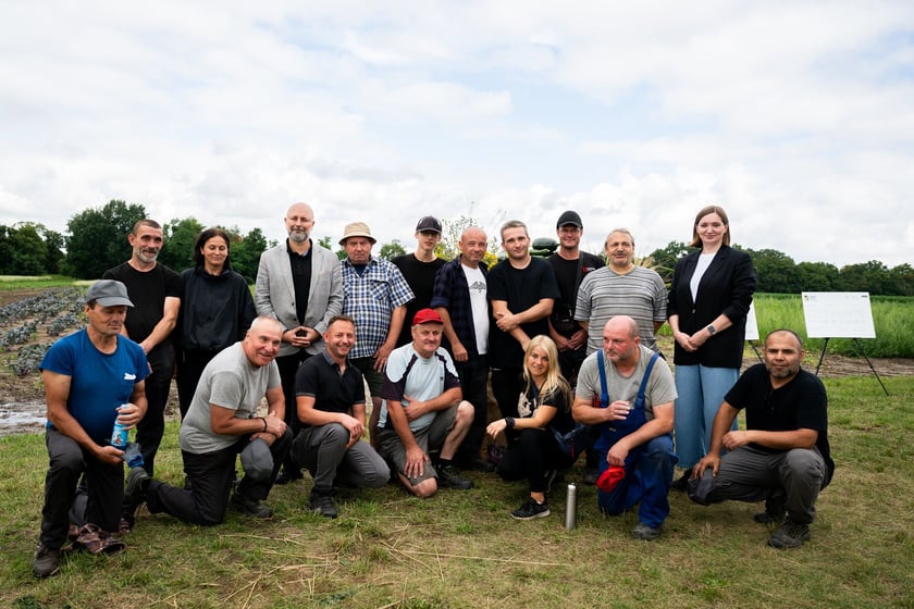 Osoby, które pracują obecnie na Farmie Miejskiej, 18 lipca 2025