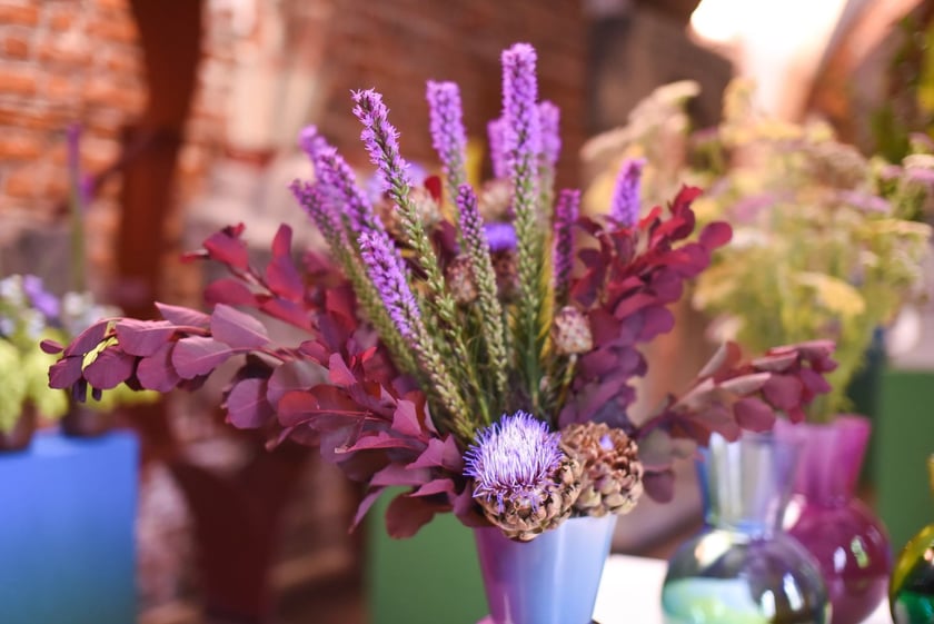 Takie kompozycje obejrzymy do 20 lipca na wystawie w Muzeum Architektury