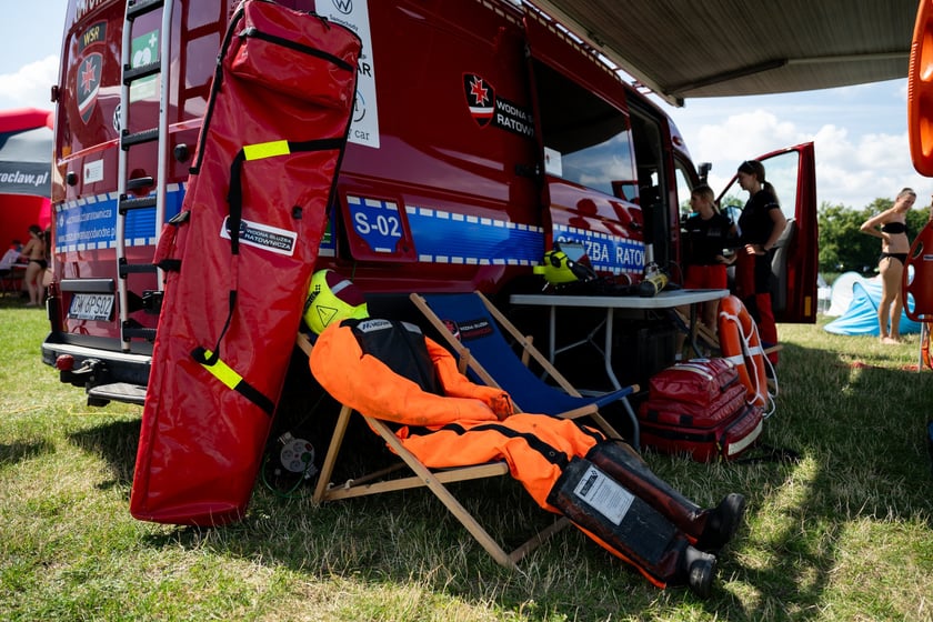 Piknik „Bezpieczny Wrocław - nad wodą” na Gliniankach - 20 lipca 2025 r.