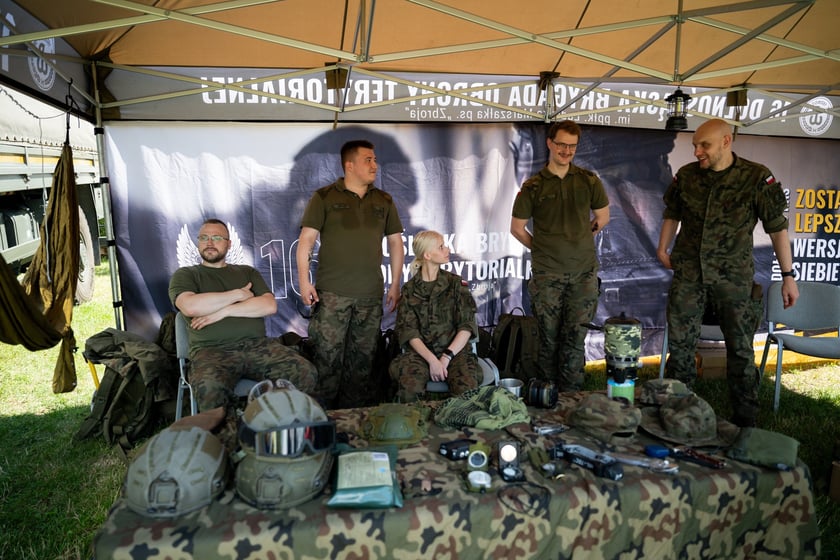 Piknik „Bezpieczny Wrocław - nad wodą” na Gliniankach - 20 lipca 2025 r.