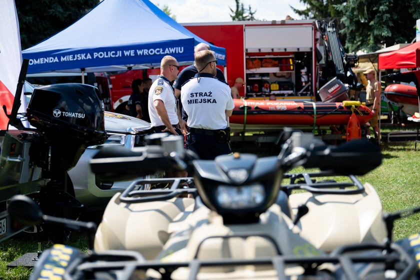 Piknik „Bezpieczny Wrocław - nad wodą” na Gliniankach - 20 lipca 2025 r.