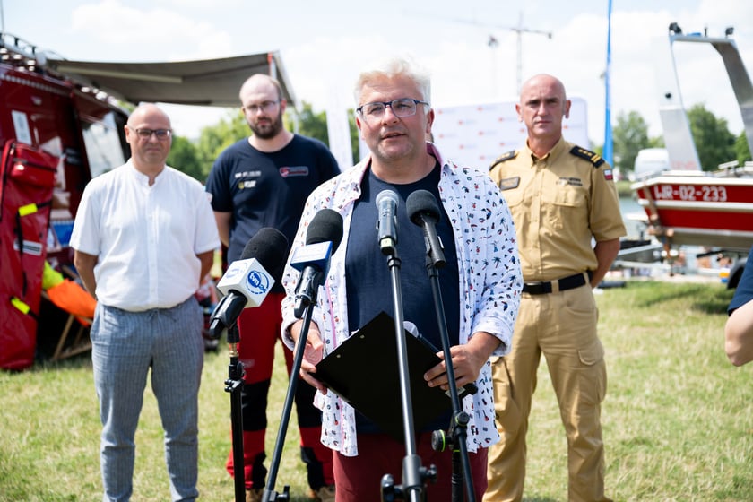 Piknik „Bezpieczny Wrocław - nad wodą” na Gliniankach - 20 lipca 2025 r.