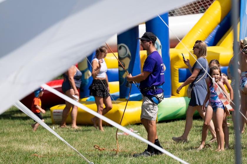 Piknik „Bezpieczny Wrocław - nad wodą” na Gliniankach - 20 lipca 2025 r.