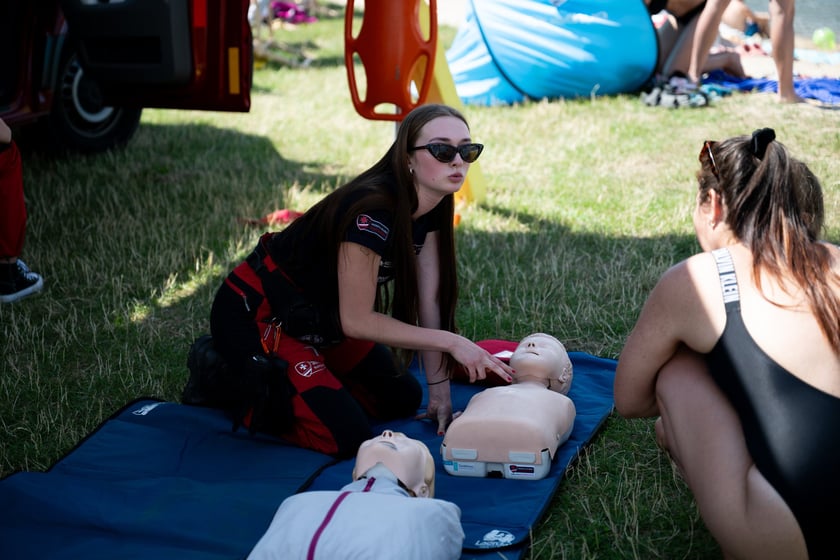 Piknik „Bezpieczny Wrocław - nad wodą” na Gliniankach - 20 lipca 2025 r.