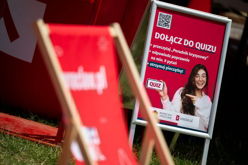 Piknik „Bezpieczny Wrocław - nad wodą” na Gliniankach - 20 lipca 2025 r.