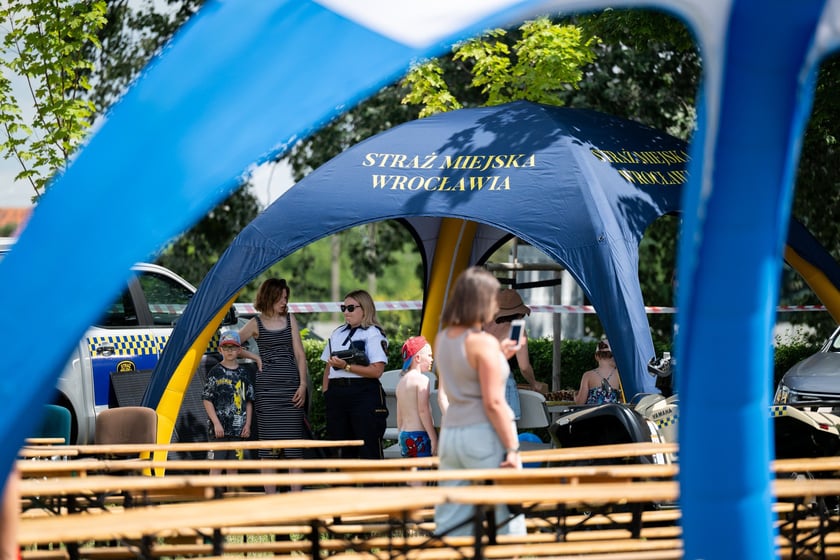 Piknik „Bezpieczny Wrocław - nad wodą” na Gliniankach - 20 lipca 2025 r.