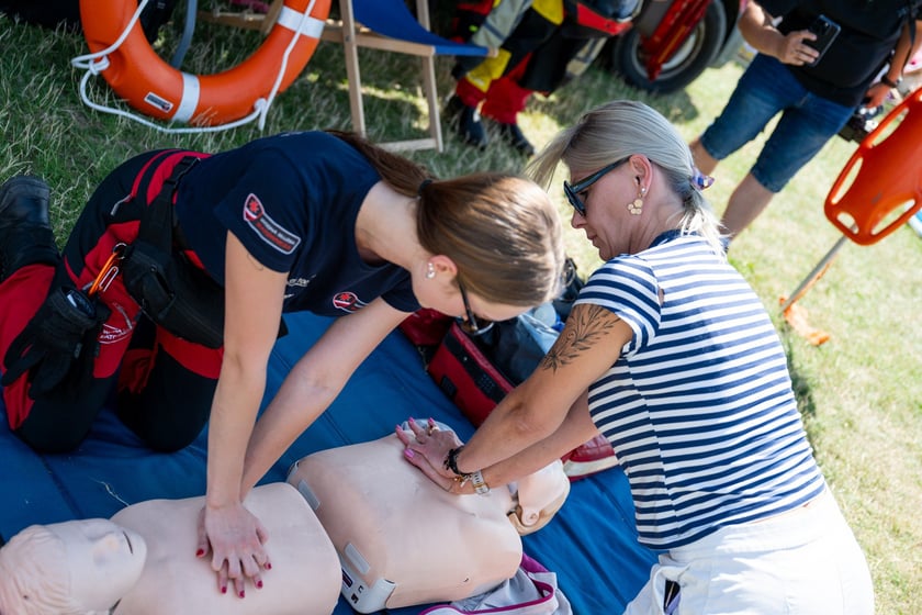Piknik „Bezpieczny Wrocław - nad wodą” na Gliniankach - 20 lipca 2025 r.