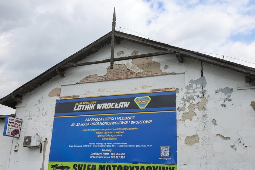 Zabytkowa hala Lotnika w remoncie, 23 lipca 2025