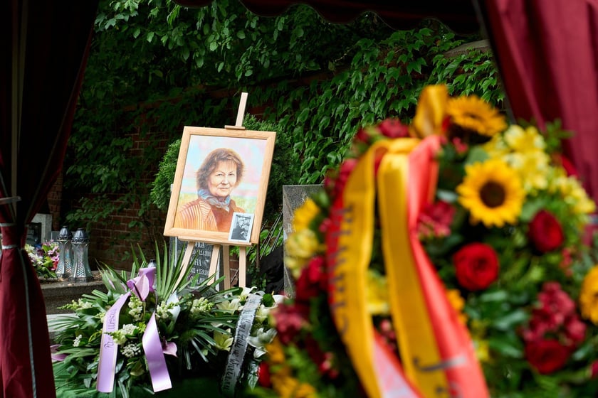 Pogrzeb poetki Urszuli Kozioł