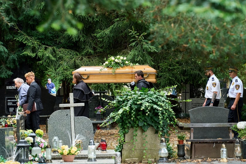 Pogrzeb poetki Urszuli Kozioł