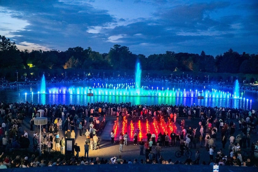 Na zdjęciach premiera &bdquo;Pixar: Lato Przyjaźni&rdquo;, nowego pokazu Wrocławskiej Fontanny Multimedialnej&nbsp;