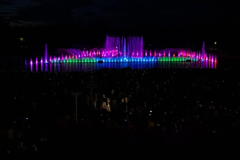 Na zdjęciach premiera &bdquo;Pixar: Lato Przyjaźni&rdquo;, nowego pokazu Wrocławskiej Fontanny Multimedialnej&nbsp;