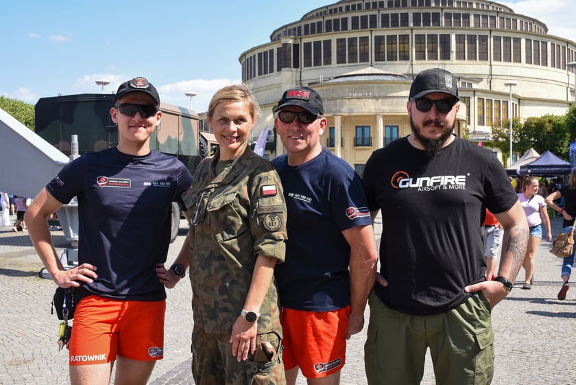 Piknik bezpieczeństwa przy Hali Stulecia - niedziela 10 sierpnia