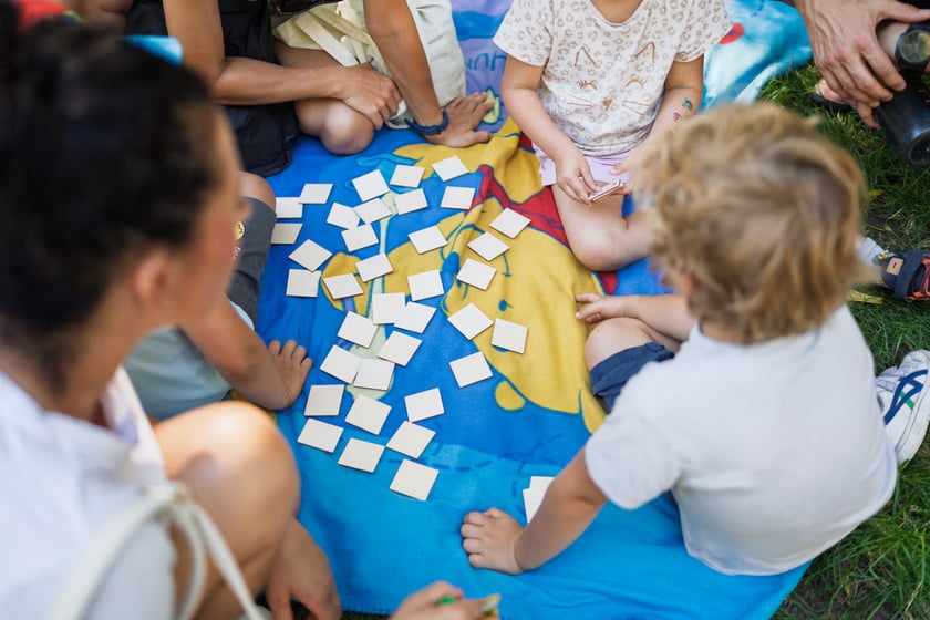 Festyn podw&oacute;rkowy "Dbam to mam" przy ul. Fiołkowej. Wrocław, 12.08.2025
