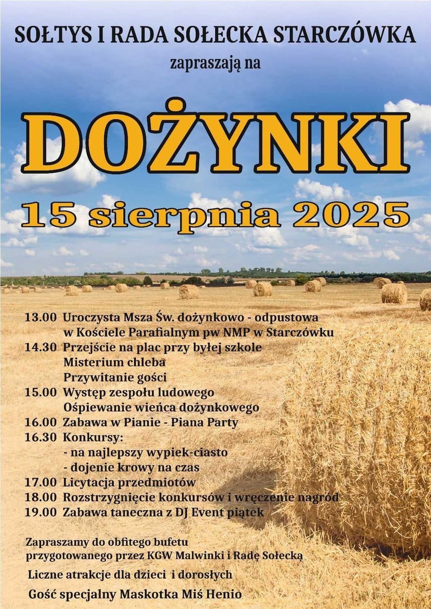 Program wydarzenia