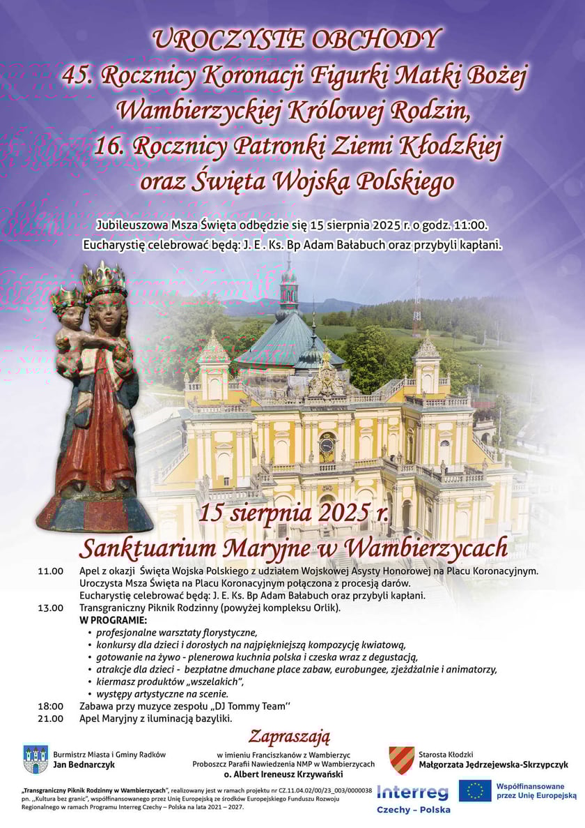 Program wydarzenia