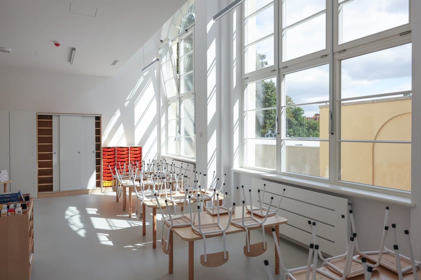 Przedszkole publiczne Tilia przed otwarciem, 25 sierpnia 2025