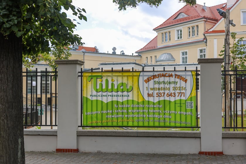 Przedszkole publiczne Tilia przed otwarciem, 25 sierpnia 2025