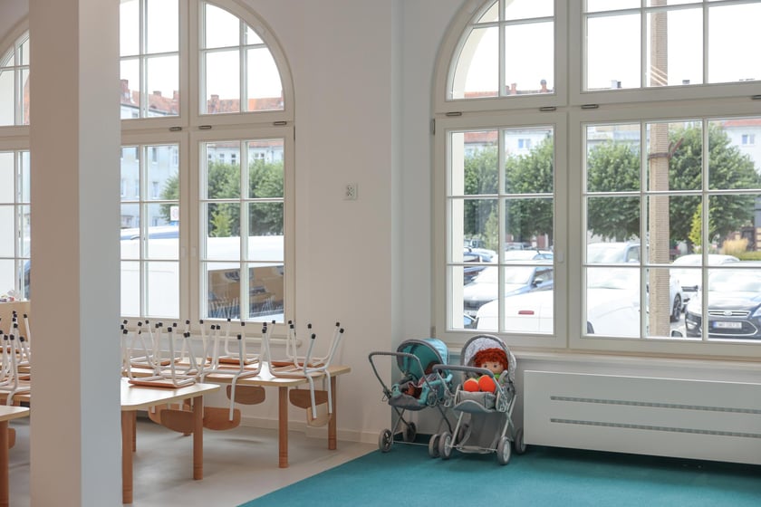 Przedszkole publiczne Tilia przed otwarciem, 25 sierpnia 2025