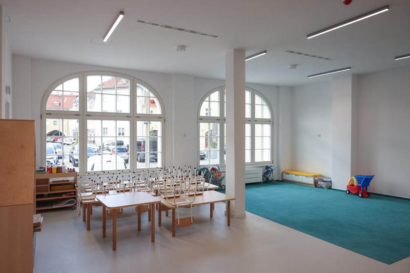 Przedszkole publiczne Tilia przed otwarciem, 25 sierpnia 2025