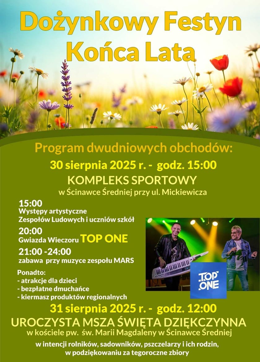 Program wydarzenia