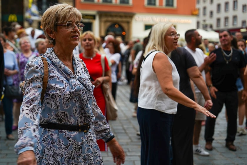 Potańcówka na Rynku we Wrocławiu, 30.08.2025 r.