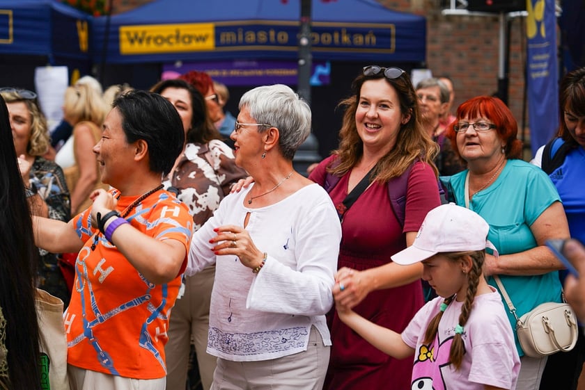 Potańcówka na Rynku we Wrocławiu, 30.08.2025 r.
