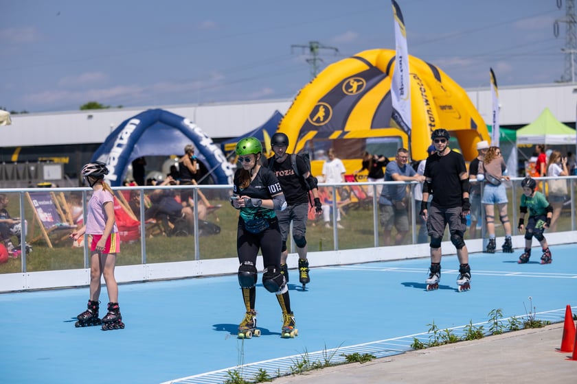 Zabawa na rolkowisku w ubiegłych latach