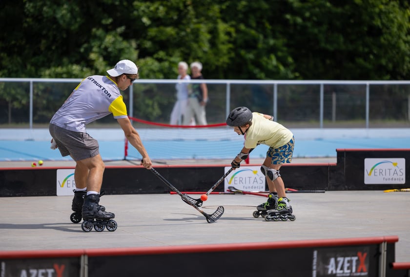 Zabawa na rolkowisku w ubiegłych latach
