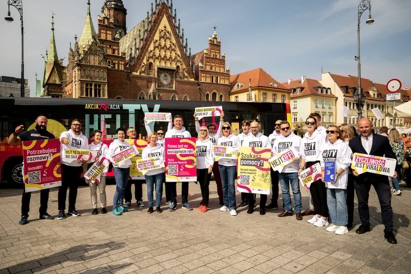 Konferencja prasowa rozpoczynająca kampanię HejTy Reaguj