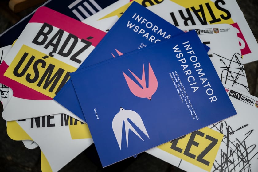 Materiały kampanii  HejTy Reaguj