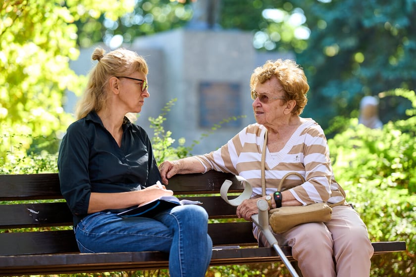 Anna Aleksandrowicz i Alina Głowacka-Szłapa