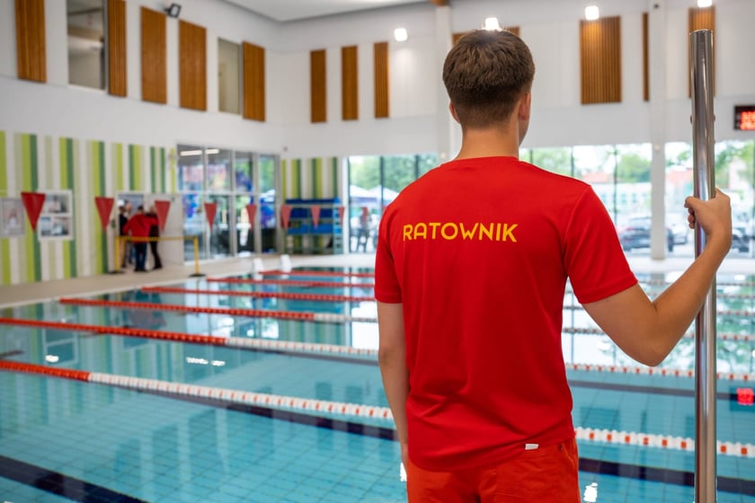 Aquapark Brochów w czasie otwarcia