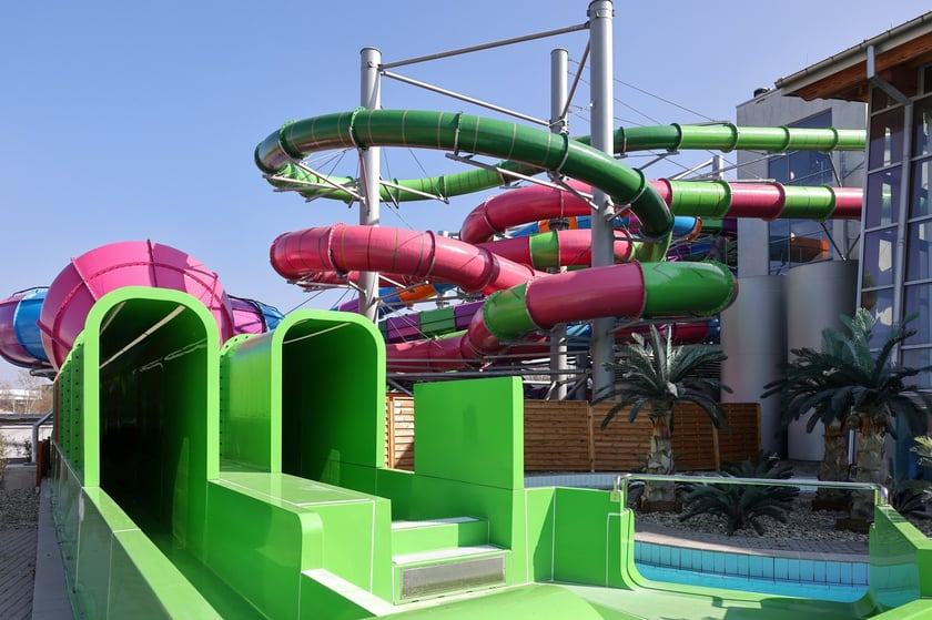 Nowe zjeżdżalnie w parku wodnym na Borowskiej, 2025