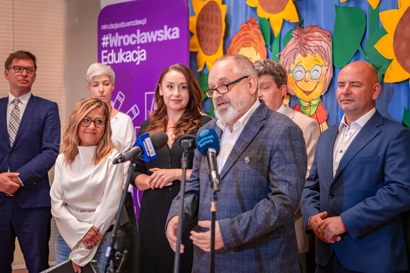 Dieta wegetariańska w kolejnych wrocławskich placówkach - konferencja prasowa 30.09.2025