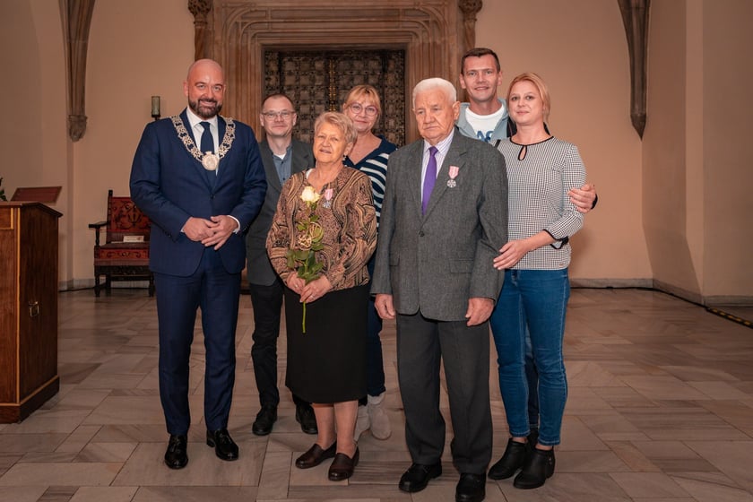 Wręczenie gratulacji parom z przeszlo 50-letnim stażem - 30 września 2025