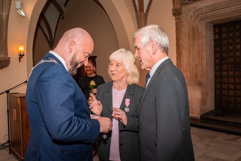 Wręczenie gratulacji parom z przeszlo 50-letnim stażem - 30 września 2025