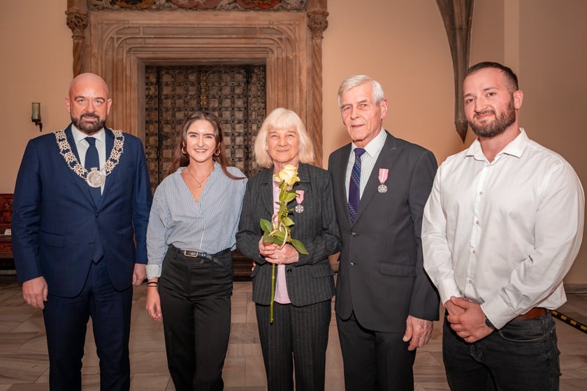 Wręczenie gratulacji parom z przeszlo 50-letnim stażem - 30 września 2025